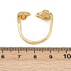 Brass Cuff Rings for Women RJEW-L132-07G-5