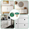 4 Bags Round Zinc Alloy Acrylic Drawer Pull Handles FIND-DR0001-85A-4