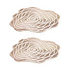 Hollow Rose PVC Hot Pads Holders X1-BT-TAC0001-03B-2