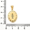 Golden 304 Stainless Steel Pendants STAS-K300-02G-B-3