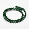 Natural Malachite Beads Strands G-F461-05-6mm-2