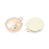 Alloy Enamel Pendants ENAM-T022-62B-2