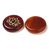 Natural Red Agate(Dyed & Heated) Cabochons G-C158-04F-2