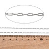 304 Stainless Steel Paperclip Chains CHS-M009-07P-02-2