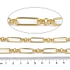 Rectangle Brass Link Chains CHC-H116-04G-3