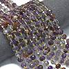 Natural Purple Lodolite Quartz Beads Strands G-K389-E78-01-2