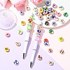 Acrylic European Beads MACR-CJZ0001-02-6