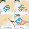 Acrylic Earring Handwork Template DIY-WH0359-074-3