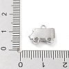 Brass Micro Pave Cubic Zirconia Pendants LS-KK-K276-05P-3