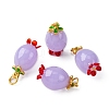 Handmade Lampwork Pendants LAMP-Z012-01G-03-1