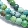 Natural HuBei Turquoise Beads Strands X-G-A177-04-15-3