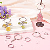 5Pcs 304 Stainless Steel Open Back Bezel Pendants STAS-TAD0001-01B-5