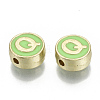 Alloy Enamel Beads ENAM-S122-028Q-NR-2