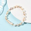 Natural Cultured Freshwater Pearl Beads Stretch Bracelets for Women BJEW-JB14192-1