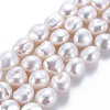 Natural Keshi Pearl Beads Strands PEAR-S020-X01-2