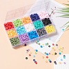 105G 15 Colors Handmade Polymer Clay Beads CLAY-YW0001-43-7