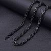 Titanium Steel Byzantine Chain Necklaces for Men FS-WG56795-55-1