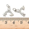 Brass Micro Pave Cubic Zirconia Pendants KK-Z120-30P-3