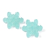 Christmas Translucent Resin Cabochons RESI-WH0026-40B-01-1