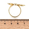 304 Stainless Steel Enamel Cuff Open Rings SA-CBA369F-04G-03-5
