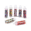 7 Bottles DIY Glass Seed Beads Sets DIY-N006-02C-1