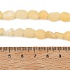 Natural Yellow Jade Beads Strands GG-C286-A23-5