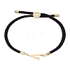 1Pc Adjustable Nylon Cord Slider Bracelets for Women BJEW-LP0001-32V-01-1