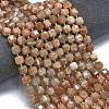 Natural Sunstone Beads Strands G-K389-A42-01-2