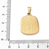 304 Stainless Steel Pendants SA-CBA34D4-03C-G-3