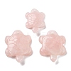 Natural Rose Quartz Carved Pendants G-K383-07-1