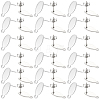 304 Stainless Steel Stud Earring STAS-SC0008-69-1
