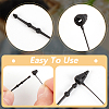 Plastic Hang Tag Fasteners FIND-WH0139-315B-02-4