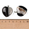 Dyed & Heated Natural Crystal Core Agate Pendants GG-CBACB71-04P-06-3