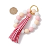 Valentine's Day Imitation Leather Tassel Keychain KEYC-JKC01122-3