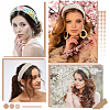 3Pcs 3 Colors Polyester Hair Bands MRMJ-CY0001-02-5