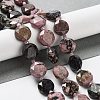 Natural Rhodonite Beads Strands G-NH0004-025-2