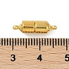 Rack Plating Brass Magnetic Clasps KK-Z070-17G-3