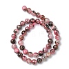 Natural Rhodonite Beads Strands G-C029-04B-3