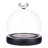 Glass Dome Cover ODIS-WH0002-26B-1