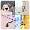 10Pcs 5 Styles Printed Acrylic Pendants OACR-TA0004-13-8