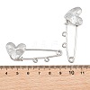 Radiant Heart 304 Stainless Steel Safety Pins Brooch Findings SA-CBA098D-15C-P02-3