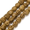 Vintage Handmade Porcelain Beads Strands PR-CBAB520-19G-1