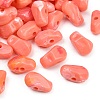 Opaque Acrylic European Beads OACR-G064-10A-1