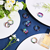 24Pcs 6 Styles 201 Stainless Steel Grooved Finger Ring Settings STAS-ME0003-12MC-5