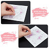 Waterproof Cherry Blossom PET Waterpoof Car Stickers DIY-WH0366-46-4