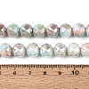 Anti-Tarnish Electroplate Glass Beads Strands GLAA-N010-10mm-15-2