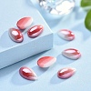 Opaque Glass Cabochons GGLA-S038-01H-2