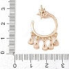 Brass Micro Pave Cubic Zirconia Pendants LS-KK-F918-01KCG-3