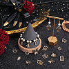 40Pcs 10 Style Alloy Enamel Pendants FIND-SC0008-32-4