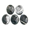 Natural Moss Agate Worry Stone for Anxiety Therapy G-B036-01I-1
